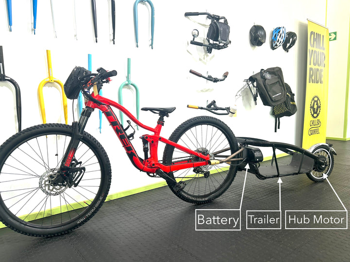 Your Bike Converted Seamlessly to an Electric bike.
