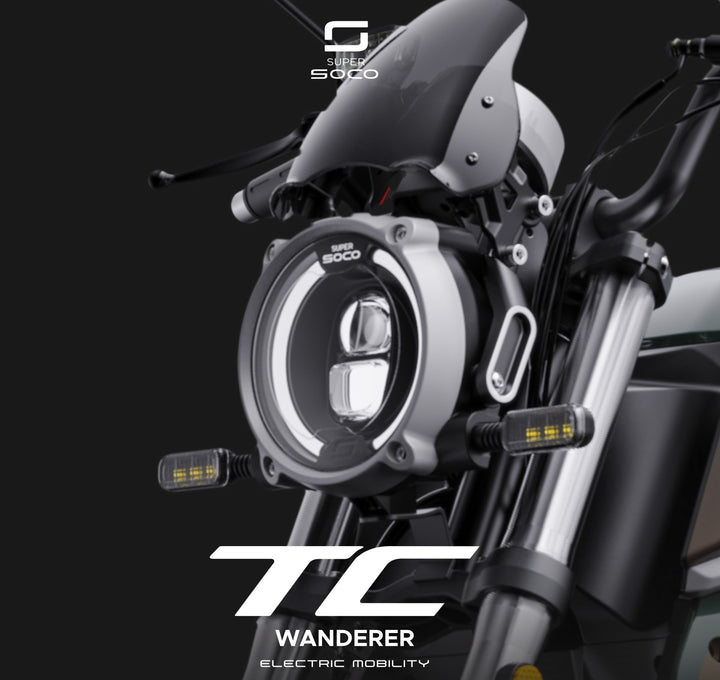 TC WANDERER V-MOTO SUPERSOCO ELECTRIC MOTORBIKE