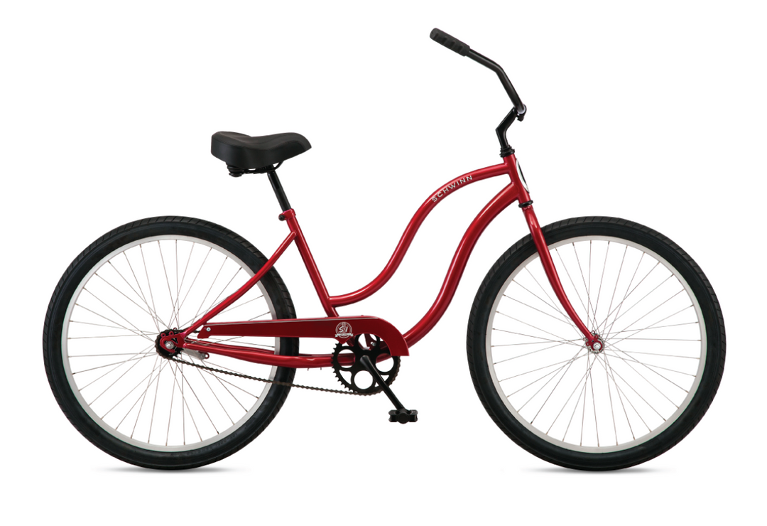 SCHWINN STEP-THRU S1 CRUISER.