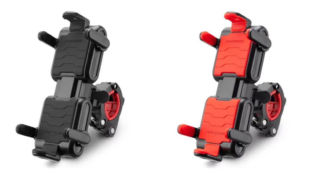 Universal Size-Adjustable Handlebar Cell Phone holder.