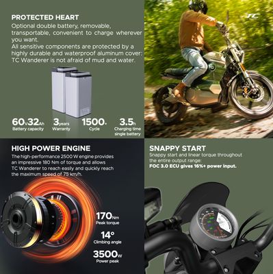 TC MAX ELECTRIC MOTOR BIKE